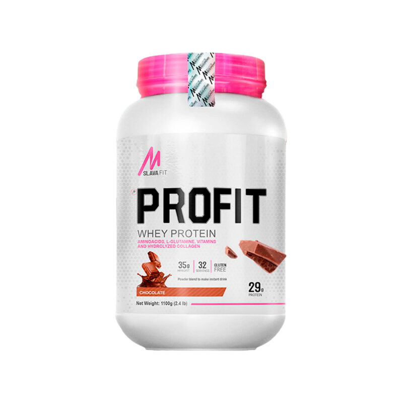 Pack Mslava Fit Profit 2.4lb Chocolate + Collagen 500gr Fruit Punch + Shaker - Imagen 2
