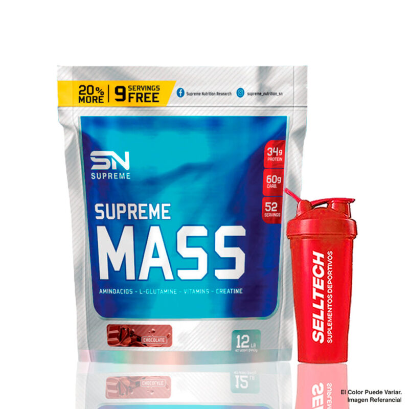 Supreme Nutrition Supreme Mass 12lb Chocolate
