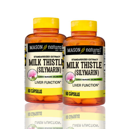 Vitamina Milk Thistle (Silymarin) (60 Cap) Pack X2