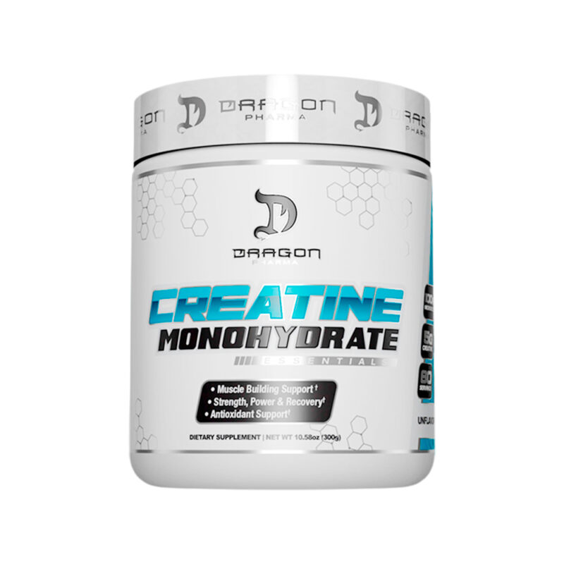 Pack Dragon Pharma Creatina Monohidratada 300gr X4 - Imagen 2