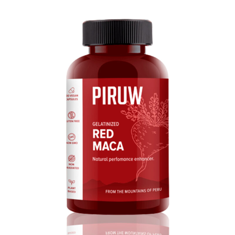 Maca Roja Piruw 100 Cápsulas