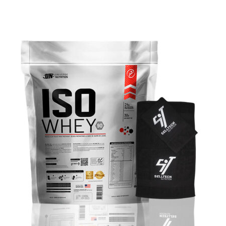 Proteína Universe Nutrition Iso Whey 90 3kg Cookies & Cream+Toalla