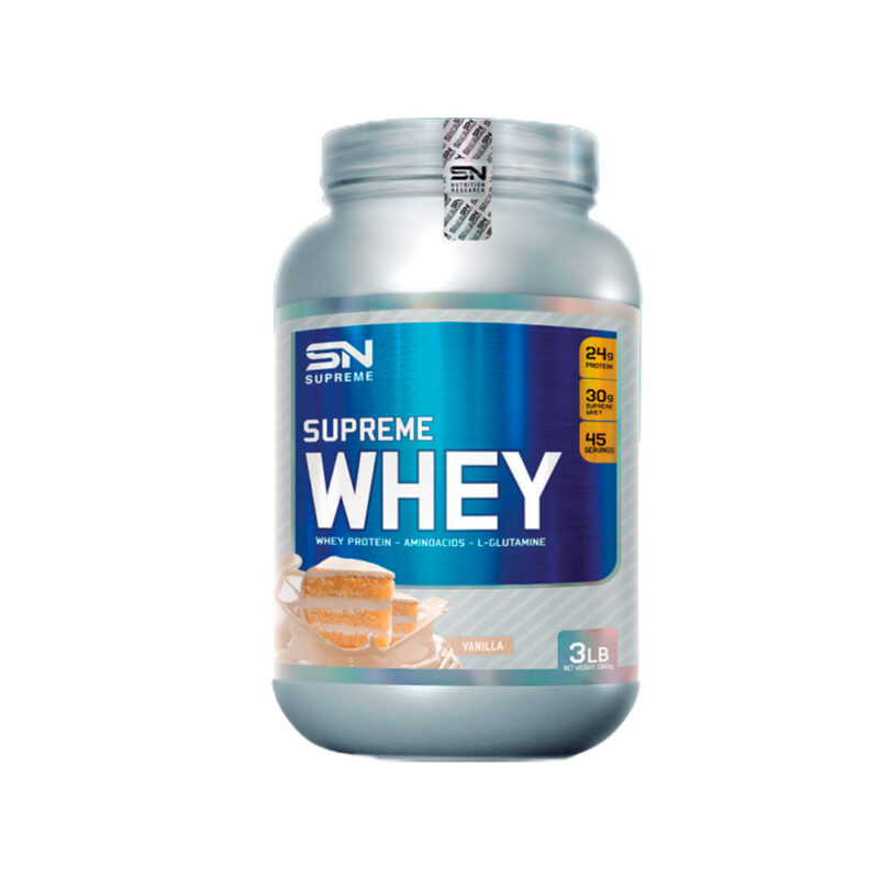 Proteína Supreme Nutrition Supreme Whey 3lb Vainilla - Imagen 2