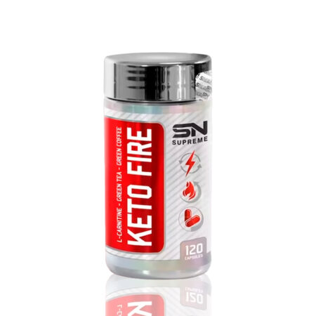 Quemador de Grasa Supreme Nutrition Keto Fire 120 Caps