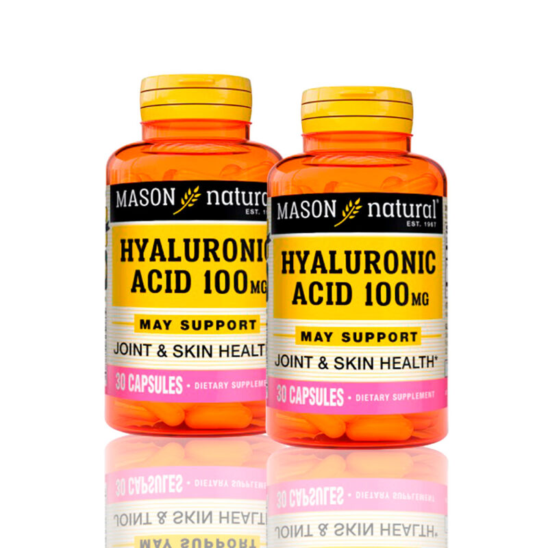 Vitamina Hyaluronic Acid 100Mg (30 Cap) Pack X2