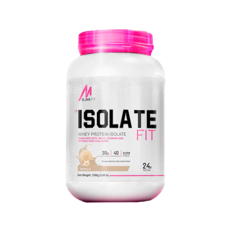 Pack Mslava Fit Isolate 2.65lb Vainilla + Final Cuts 120 Caps + Shaker - Imagen 2