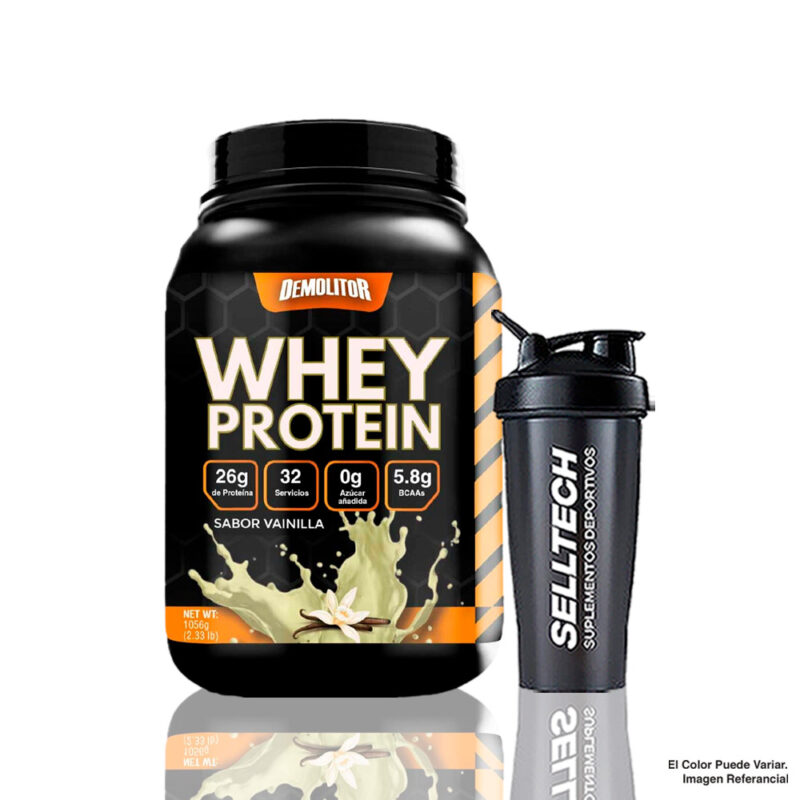 Proteína Demolitor Whey Protein 2.3lb Vainilla