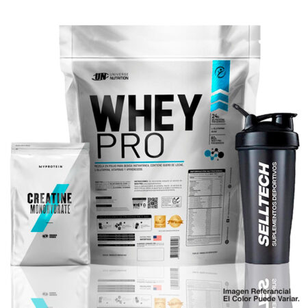Whey Pro 5kg Chocolate+Creatina Myprotein 250gr+Shaker
