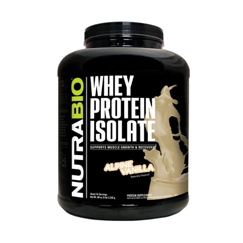 Whey Protein Isolate Nutrabio 5lb Vainilla - Imagen 2