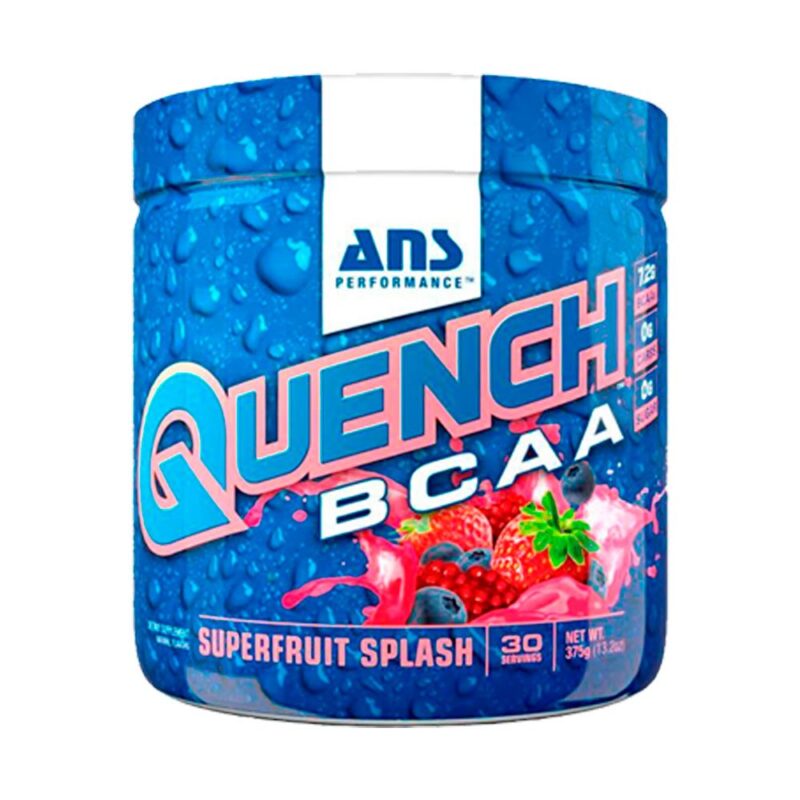 Ans N Mass 6 Lb Chocolate + Quench Bcaa 30sv Superfruit - Imagen 3