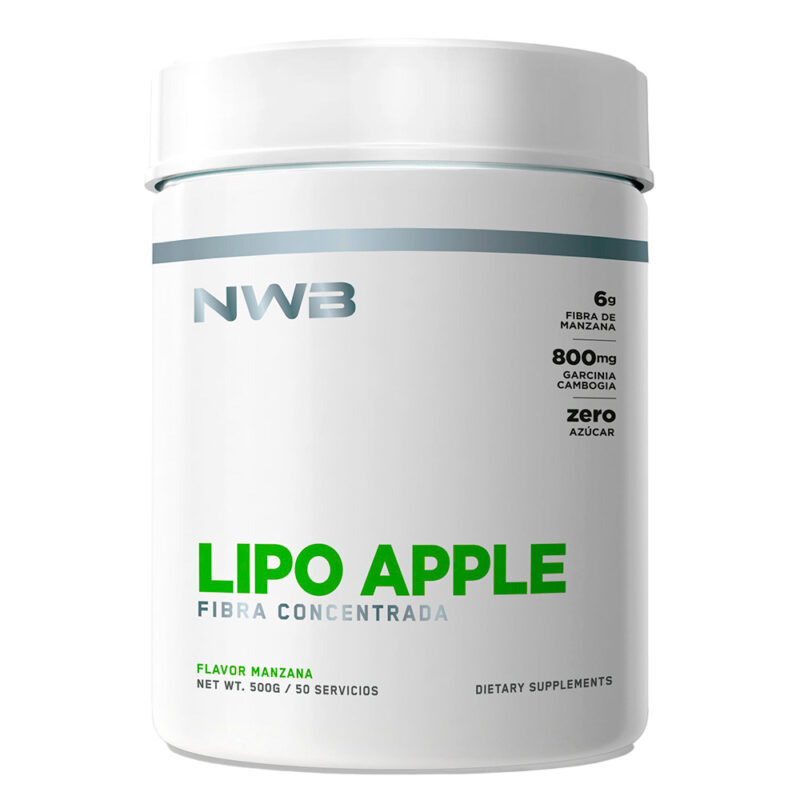 Fibra Concentrada NWB Lipo Apple 500gr Manzana - Imagen 2