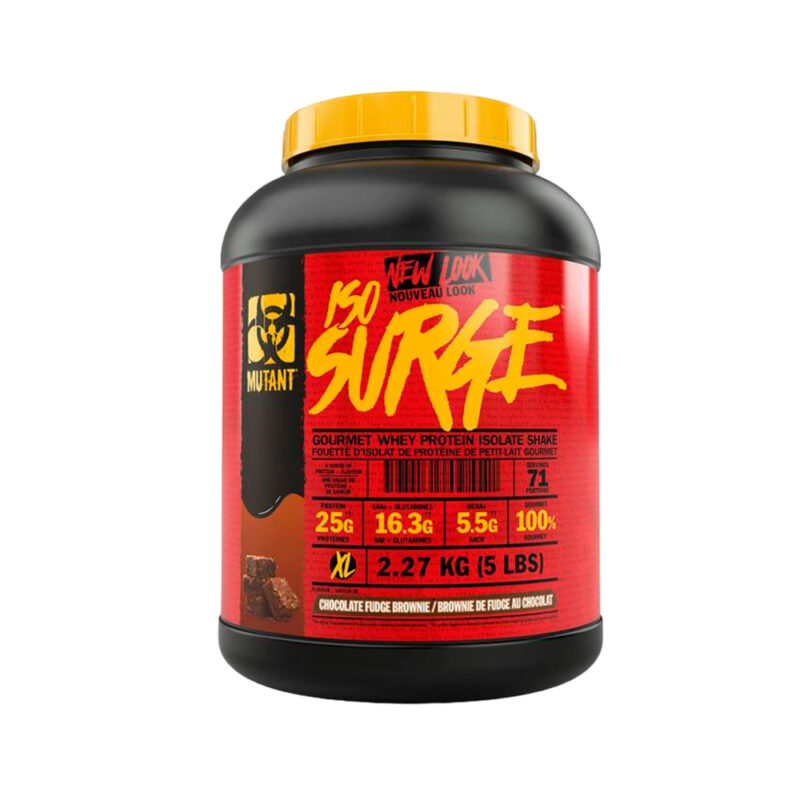 Proteína Iso Surge 5lb Chocolate Fudge Brownie - Imagen 2