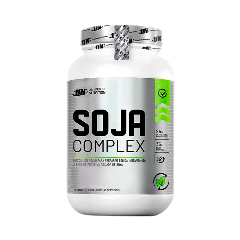 Proteína Universe Nutrition Soja Complex 1.5kg Vainilla+Toalla - Imagen 2