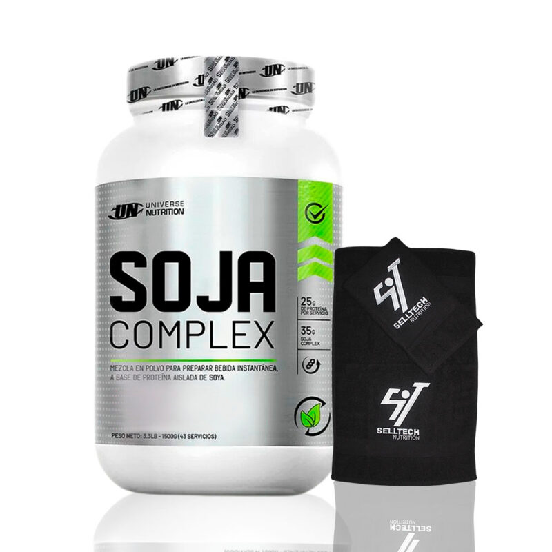 Proteína Universe Nutrition Soja Complex 1.5kg Vainilla+Toalla