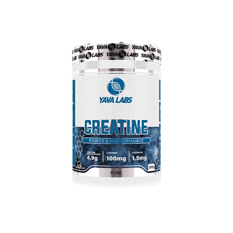 Pack Creatina Monohidratada 300Gr Yava Labs X4 + Shaker - Imagen 2