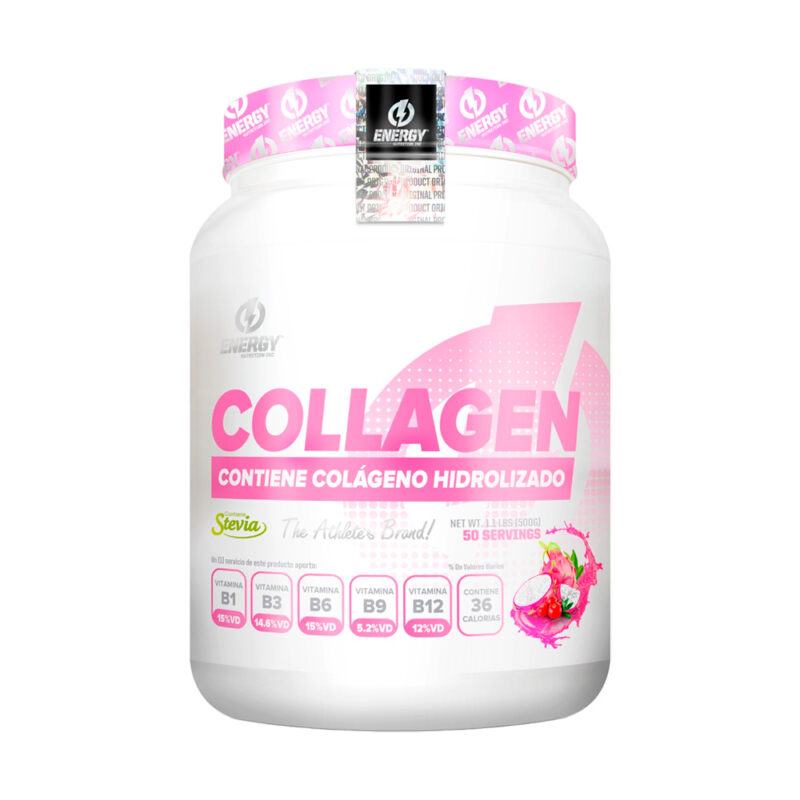 Colágeno Hidrolizado Energy Nutrition 500gr Tropical - Imagen 2