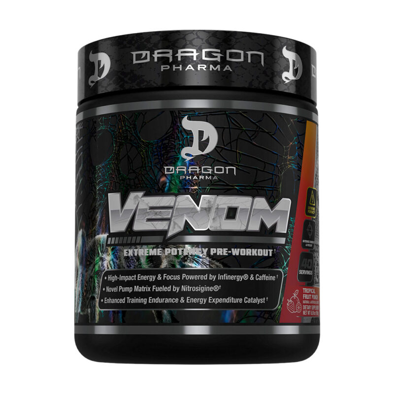 Pre Entreno Dragon Pharma Venom 40 Serv Fruit punch - Imagen 2