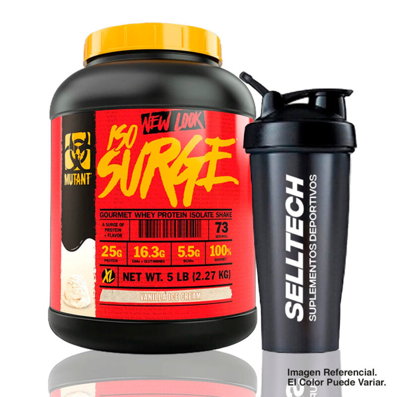Proteína Mutant Iso Surge 5 Lb Vainilla