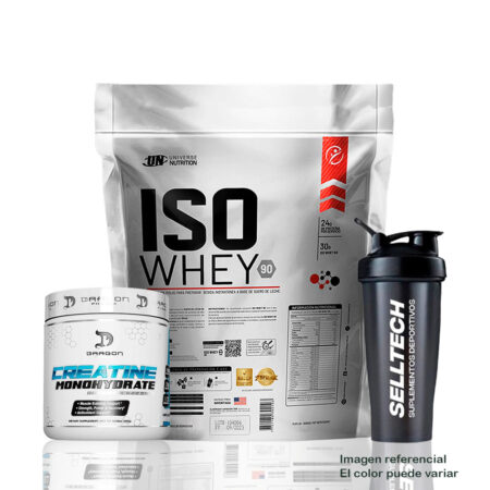 Iso Whey 90 5kg Chocolate+Creatina Dragon Pharma 300gr