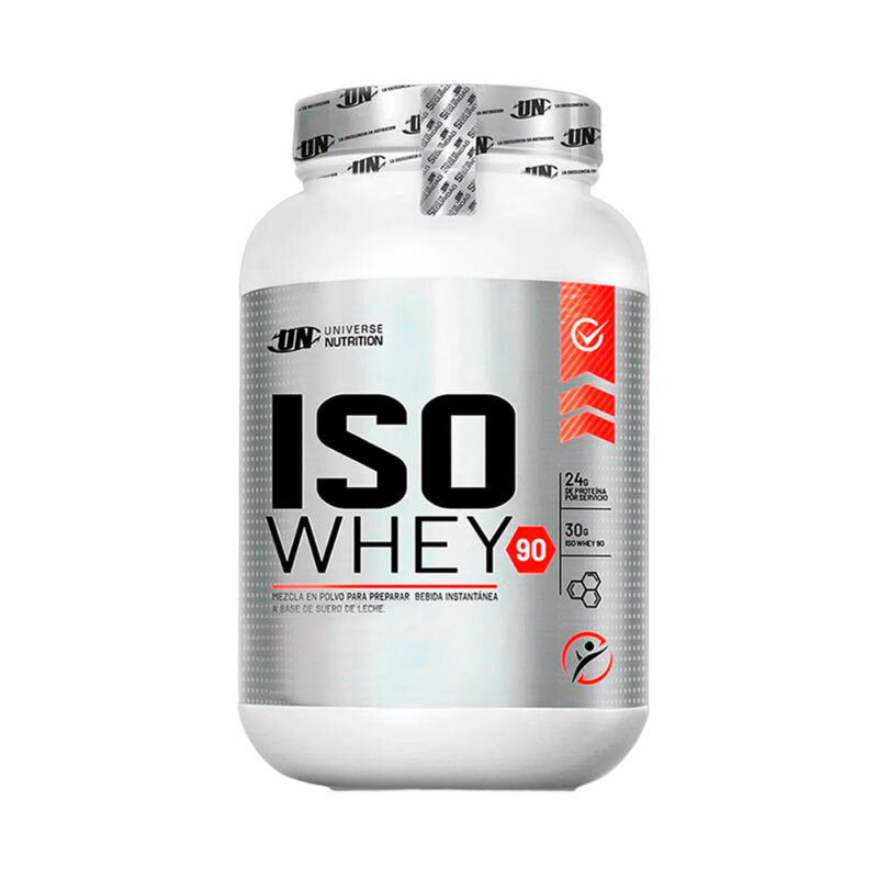 Proteína Universe Nutrition Iso Whey 90 1.1kg Chocolate +Toalla - Imagen 2