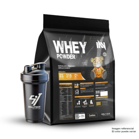 Proteína Whey Powder 5Kg Cookies + Shaker
