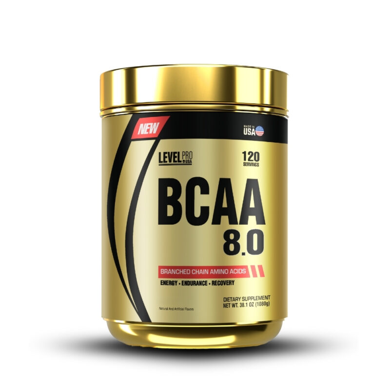 Aminoácido Bcaa Level Pro 8.0 540Gr Citrus Punch + Shaker - Imagen 3