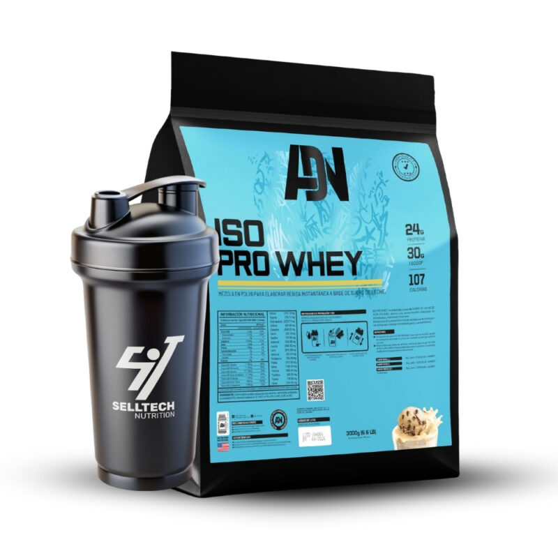 Proteína Whey 100% Whey Pro 3Kg Cookies + Shaker - Imagen 2