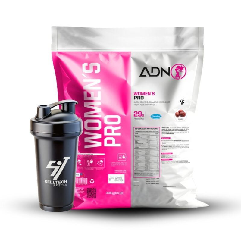 Proteína Whey Women´S Protein 3Kg Chocolate + Shaker - Imagen 2
