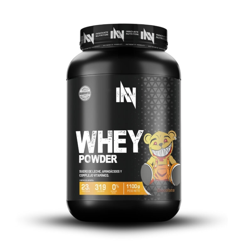 Proteína Whey Powder 1.1Kg Chocolate + Shaker - Imagen 3