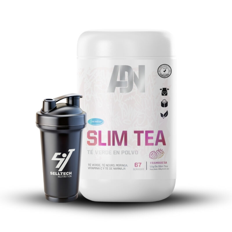Slim Tea 500Gr Frambuesa + Shaker - Imagen 2