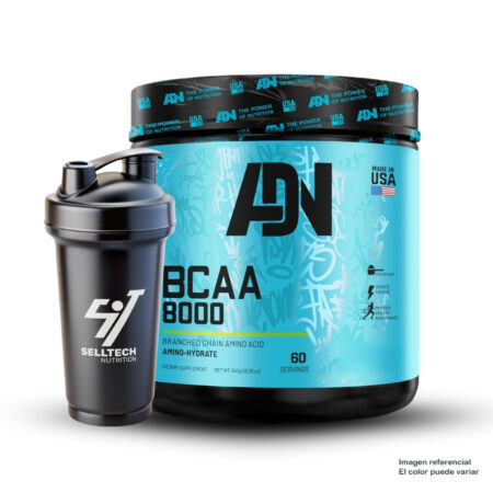 Aminoácido Bcaa 8000 540Gr Fruit Punch + Shaker