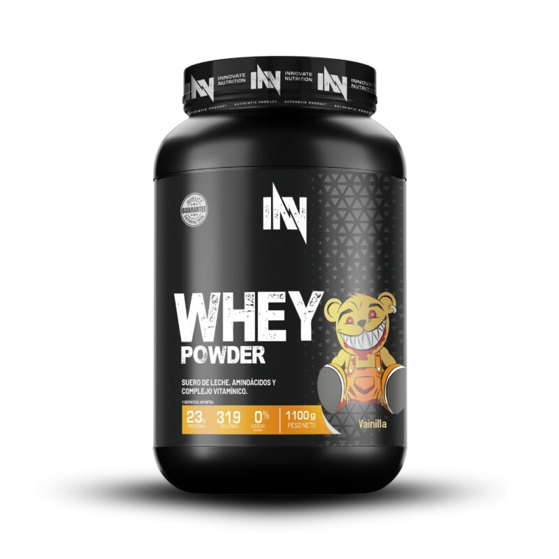 Proteína Whey Powder 1.1Kg Vainilla + Shaker - Imagen 3