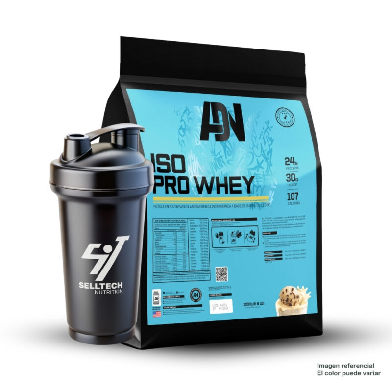 Proteína Whey 100% Whey Pro 3Kg Cookies + Shaker