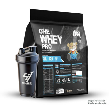 Proteína One Whey Pro Pro 5Kg Cookies + Shaker