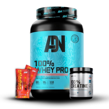 100% Whey Pro 1.1Kg Vainilla+Creatina Universe Nutrition 250Gr+2 Diabolus