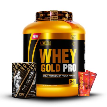 Whey Gold Pro 6.6Lb Cookies+Creatina Dorian Yates 300Gr+2 Diabolus