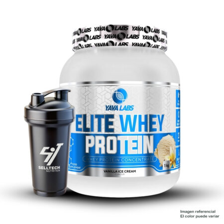 Proteína Yava Labs Elite Whey Protein 1kg Vainilla+Shaker