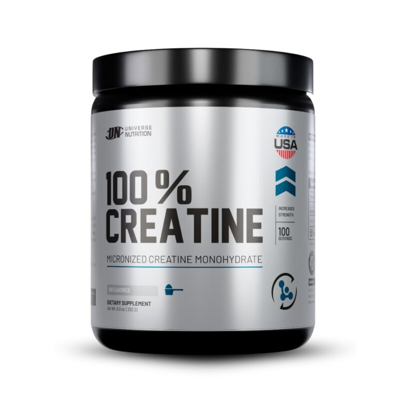 Creatina Monohidratada Universe Nutrition 250Gr + Shaker - Imagen 3