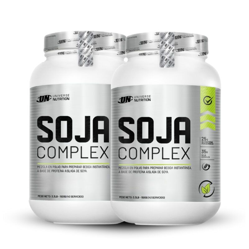 SOJA COMPLEX 1.5KG VAINILLA PACK X2