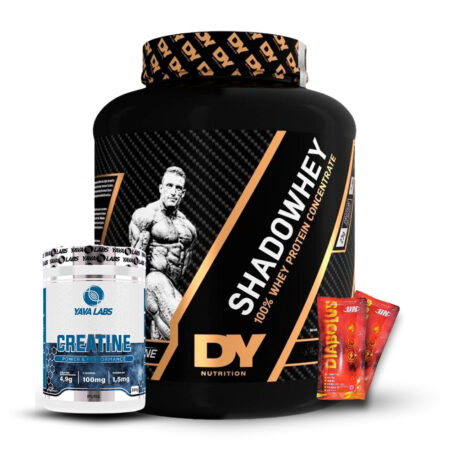 Shadow Whey 2Kg Vainilla+Creatina Yava Labs 300Gr+2 Diabolus