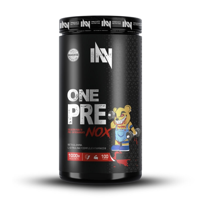 Pre Entreno One Pre Nox 1Kg Mora + Shaker - Imagen 3