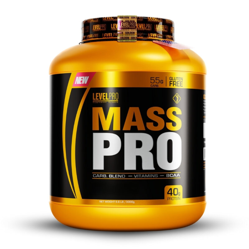 Mass Pro 6.6Lbs Vanilla Creme+Creatina Level Pro 500Gr+2 Diabolus - Imagen 2