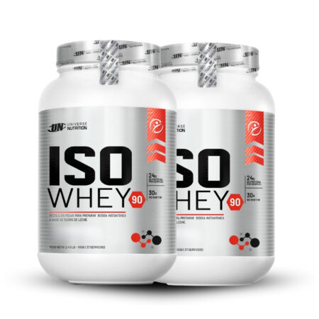ISO WHEY 90  1.1KG COOKIES AND CREAM PACK X2