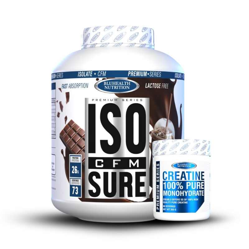 Iso Sure Cfm 5Lb Chocolate + Creatina 100% Monohidratada 300Gr