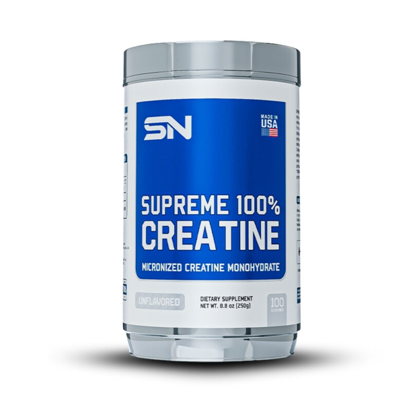 Creatina Monihidratada 250Gr Supreme Nutrition+Shaker - Imagen 3