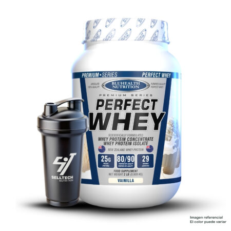 Proteína Perfect Whey 2Lb Vainilla+Shaker