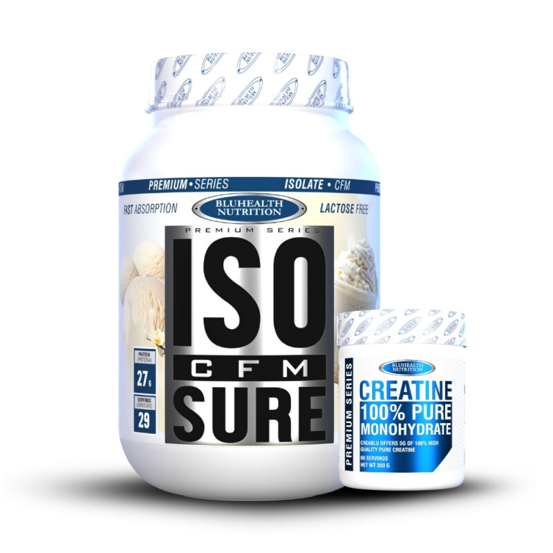 Iso Sure Cfm 2Lb Vainilla + Creatina 100% Monohidratada 300Gr