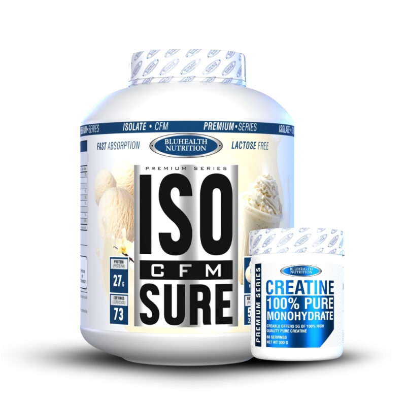 Iso Sure Cfm 5Lb Vainilla + Creatina 100% Monohidratada 300Gr