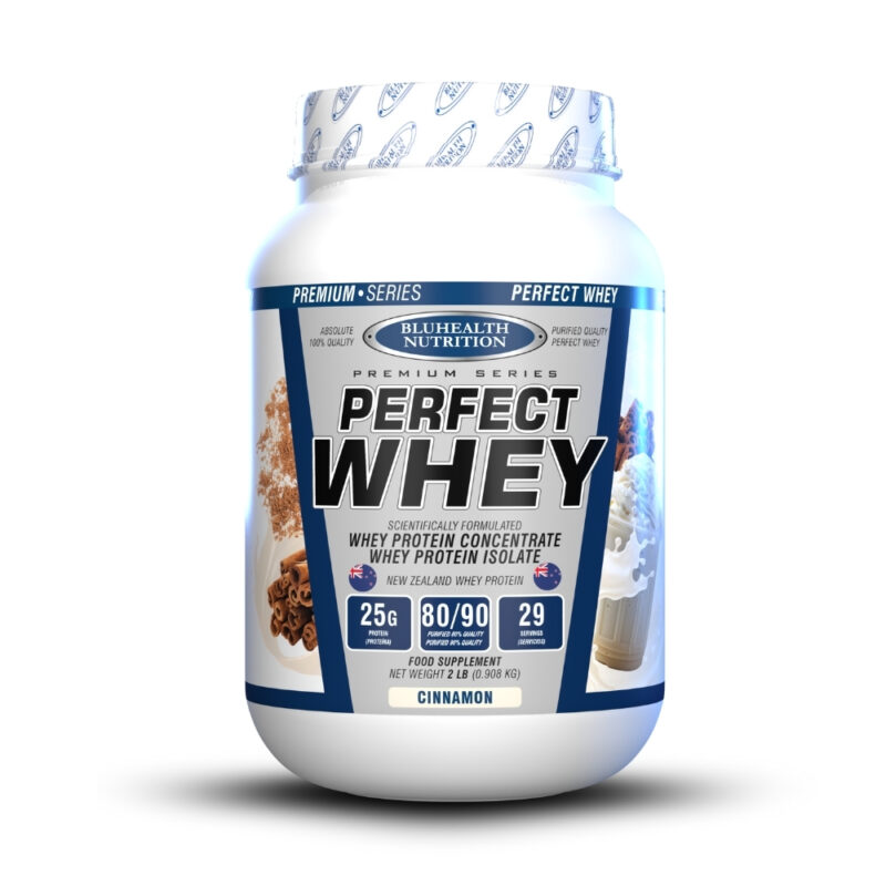 Proteína Perfect Whey 2Lb Cinnamon+Shaker - Imagen 3