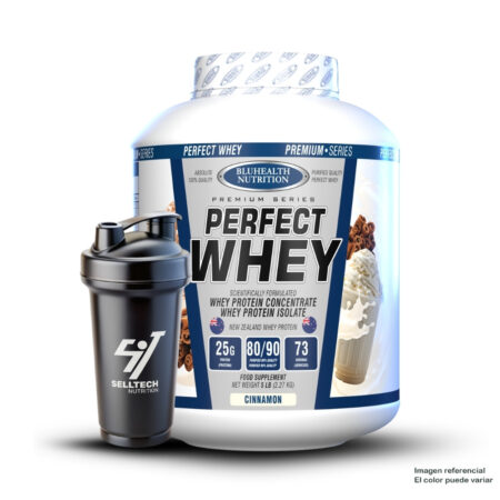 Proteína Perfect Whey 5Lb Cinnamon+Shaker